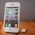 IPhone 4G j8+ WHITE ( Белый ) на 2 активные сим карты