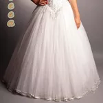 пышным невестам свадебные платья большого размера