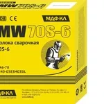 Сварочная омедненная проволока BMW ER70S-6 Ø 1.2 (15 кг) пр-во Китай