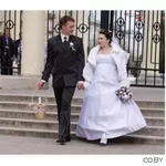 свадебные платья полной невесте.мужские костюмы, фраки.