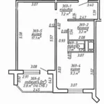 Продажа 1 комнатной квартиры,  г. Минск,  ул. Мачульского,  24 (АН) 