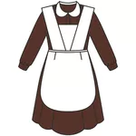  платье советской школьницы с передником, мантии 