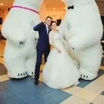 Большие Медведи панда на свадьбу день рождения встречу гостей