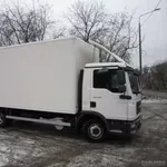 Грузоперевозки MAN TGL 8.180 V-35m3,  гидроборт