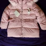 Куртка зимняя (пуховик) на девочку 4-5 лет.