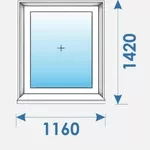 Bruegmann Окна- Двери Пвх неликвид дешево +375*29*625*55*55
