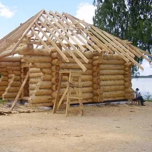 Строим деревянные дома и бани под ключ из бруса и кругляка. Срубы.