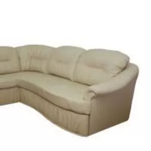 Продам новый угловой кожанный диван