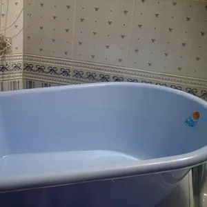 детская ванночка цвет голубой
