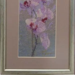 Картина «Орхидеи», ручная работа