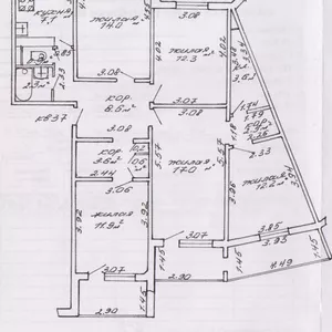 Продажа 5-ти комнатной квартиры, Минск.