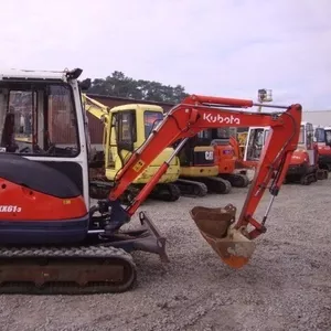 Продажа и аренда мини-экскаватора Kubota KX61-3,  2006