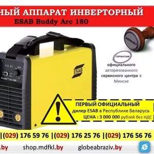 Инвертор сварочный ESAB Buddy Arc 180 Китай