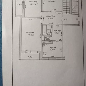 3-х комнатная квартира в г. Несвиж