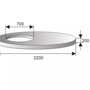 ПП-20-2 КРЫШКА ДЛЯ КОЛОДЦА