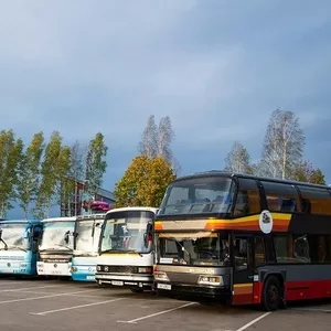 Пассажирские перевозки автобусами от 40 до 90 мест