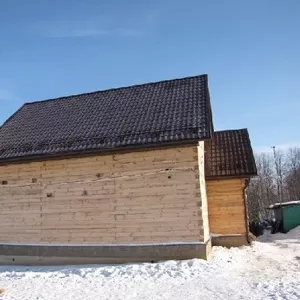 Деревянный дом из бруса. Гарантия на фундамент кровлю и коробку. Быстро! Качественно!