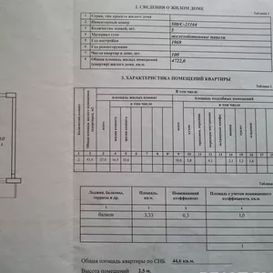 Продаётся 2-х комнатная квартира по ул. Сердича,  60.