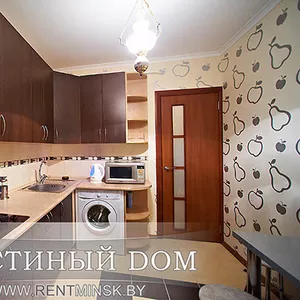 3-комнатная уютная квартира гостиничного типа на сутки в Минска,  в шаг