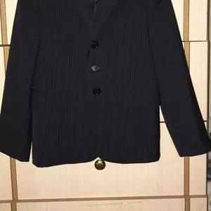 пиджак черный школьный первокласснику или второклсснику