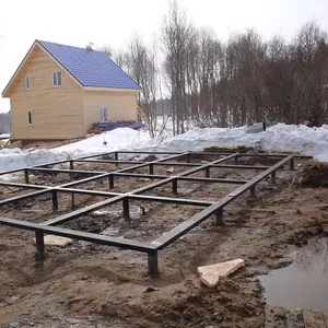 Фундамент свайно винтовой установка в Ивенецком р-не