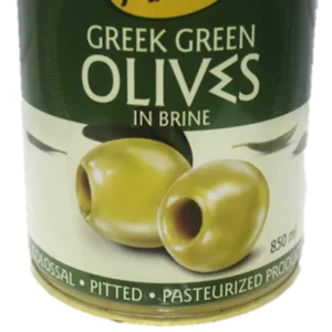 Греческие оливки зеленые без косточки т. м. ANIRA
