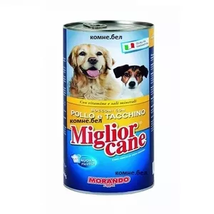 Консервы Miglior  (Италия) для собак