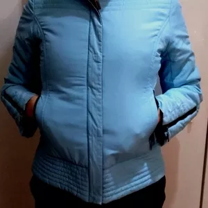 Куртка женская,  голубого цвета. Деми.