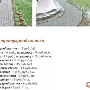 Тротуарная Плитка. Укладка от 50 м2 Узда и Минск
