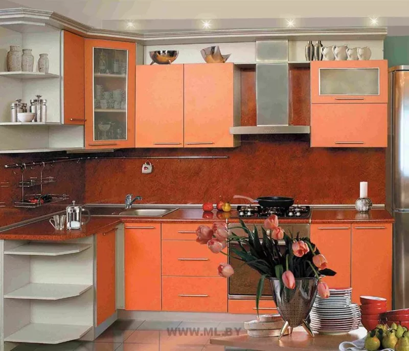 Кухонный гарнитур любой дизайн ваши фантазии наше исполнение!!! (8029)1670131 4