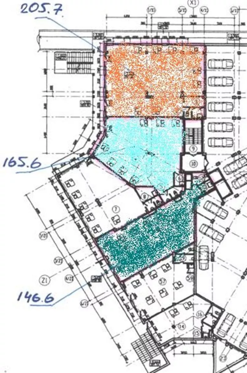 Ул. Берута.  Продам нежилые помещения в новом доме. 3