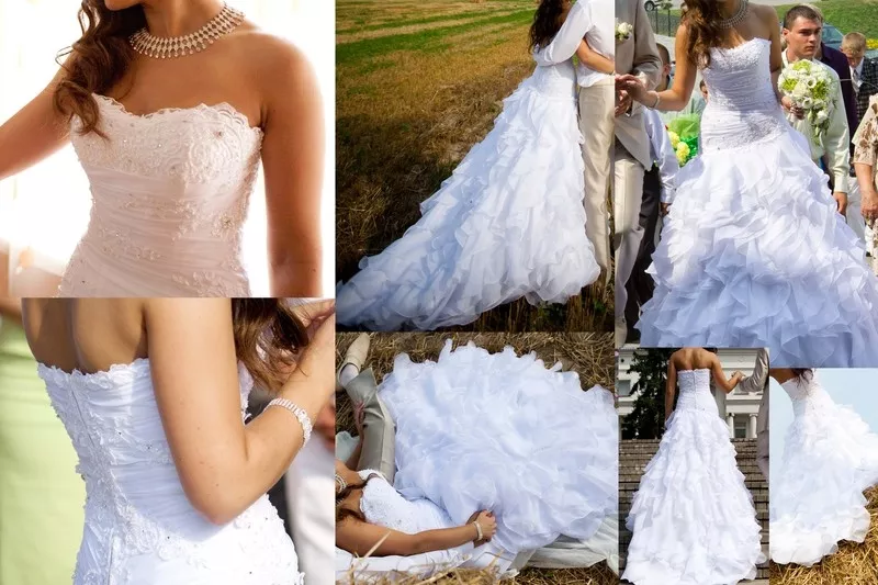 Фееричное свадебное платье 3