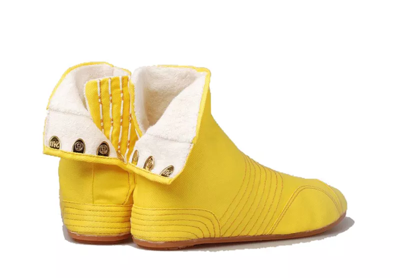 Ninja shoes. Таби. Ниндзя шуз модель True Short Yellow. 3