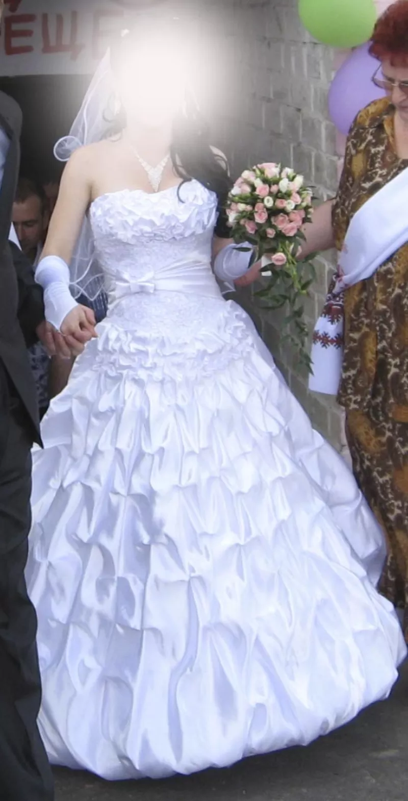 прекрасное свадебное платье