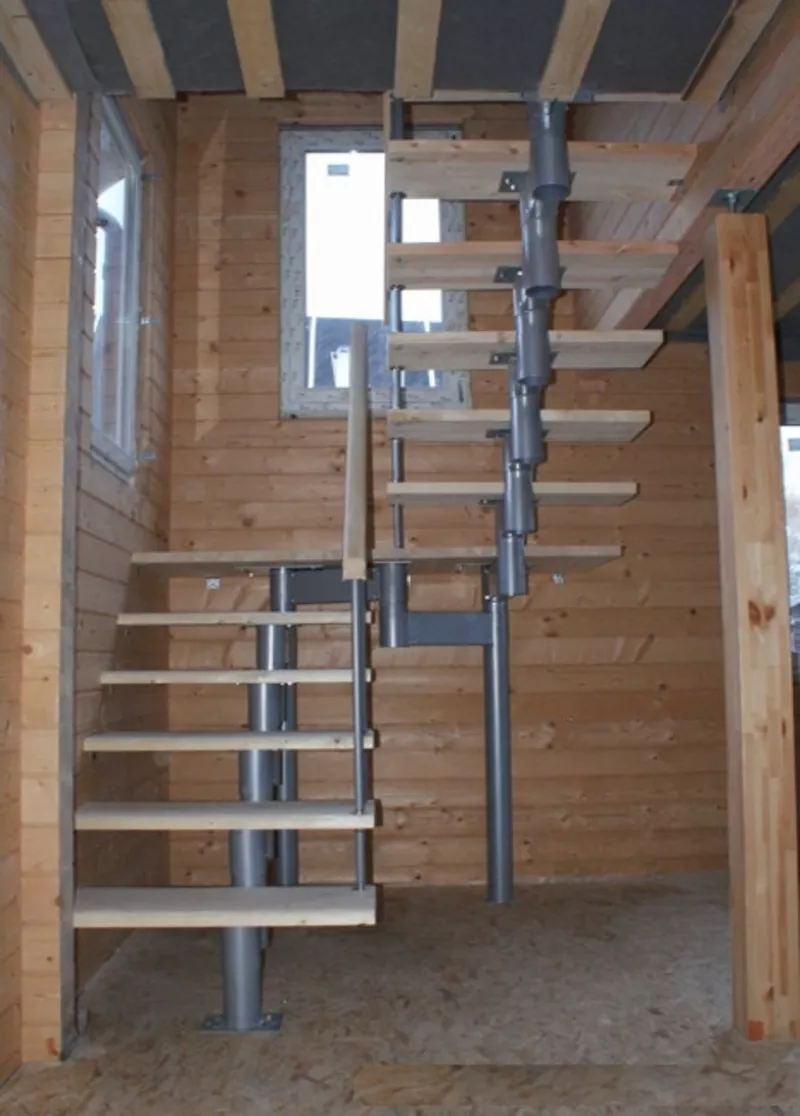 Лестницы,  Модульные лесницы,  чердачные лестницы,  деревянные лестницы 3