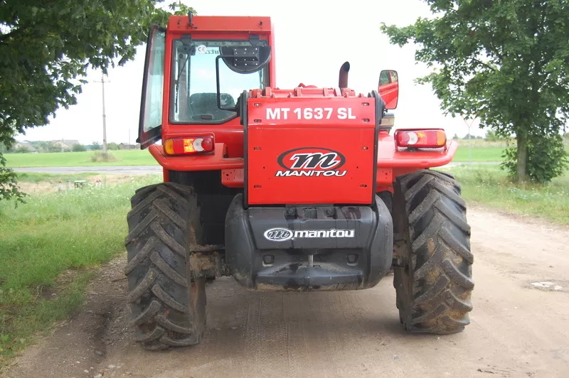 Телескопический погрузчик Manitou MT 1637 SL (Франция) 2002г. 5