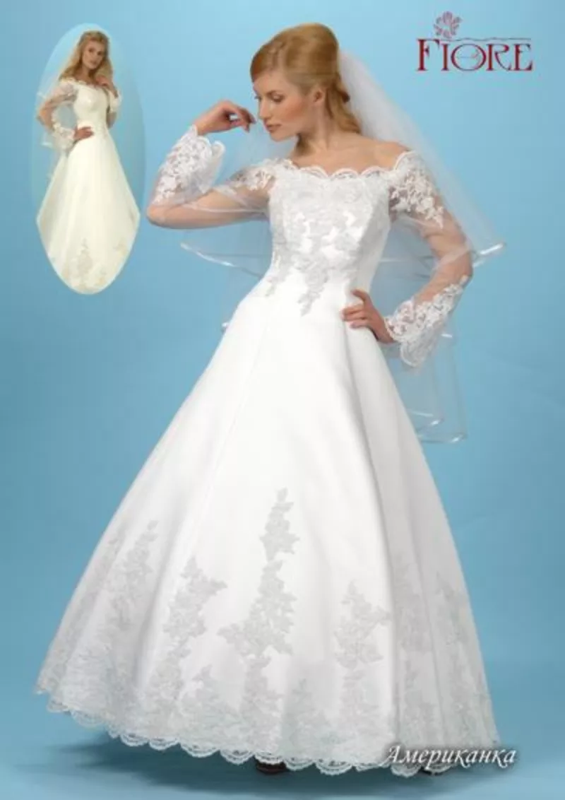 свадебные платья для невесты.фраки и смокинги жениху 16