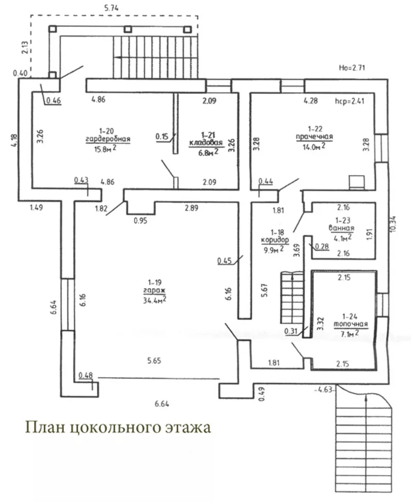 Продается великолепный коттедж из клееного бруса 9