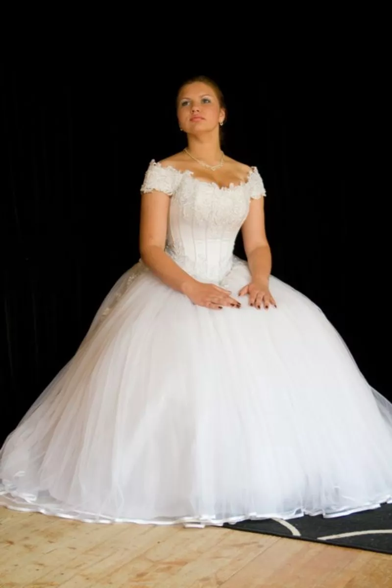 свадебное платье большого размера для пышной невесты