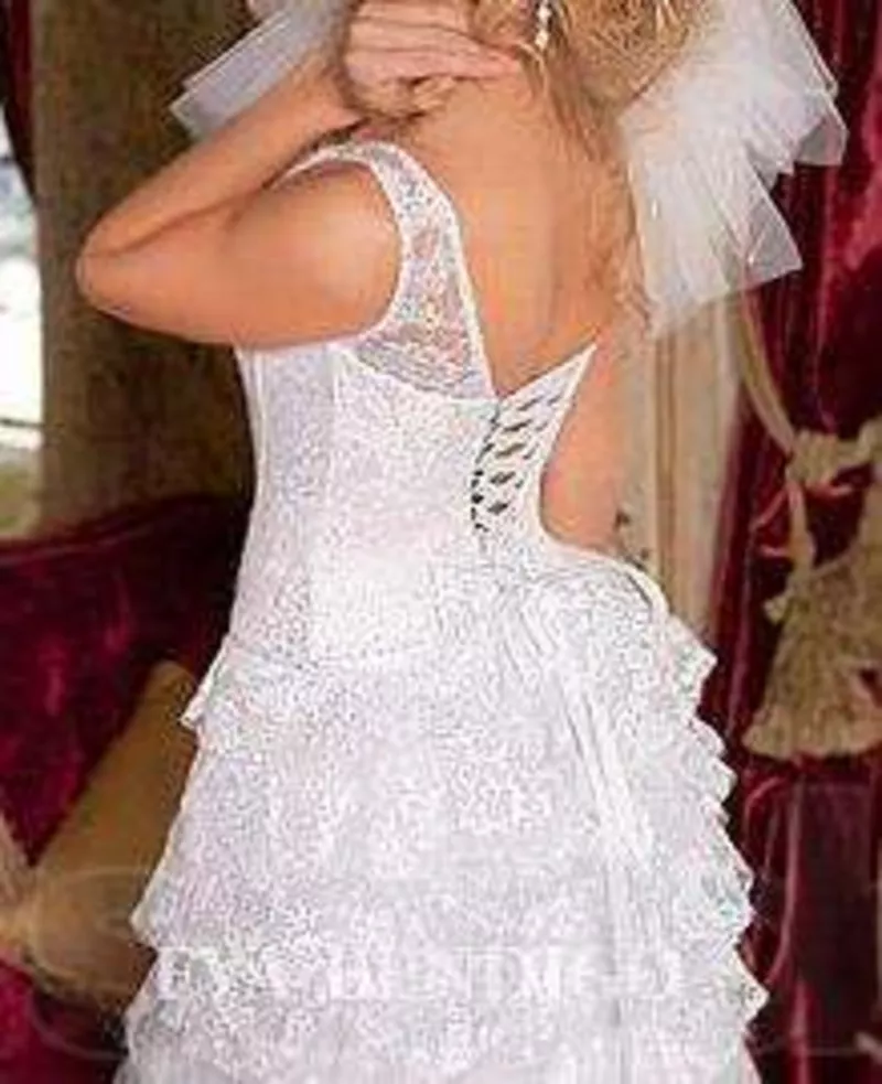 Эксклюзивное свадебное платье 4