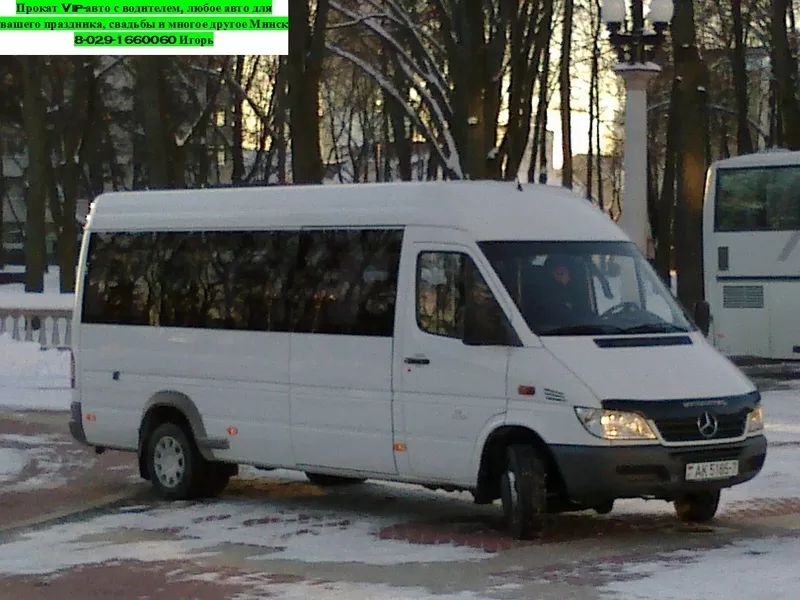 Пассажирские перевозки комфортабельными микроавтобусами от 8мест до 21 4