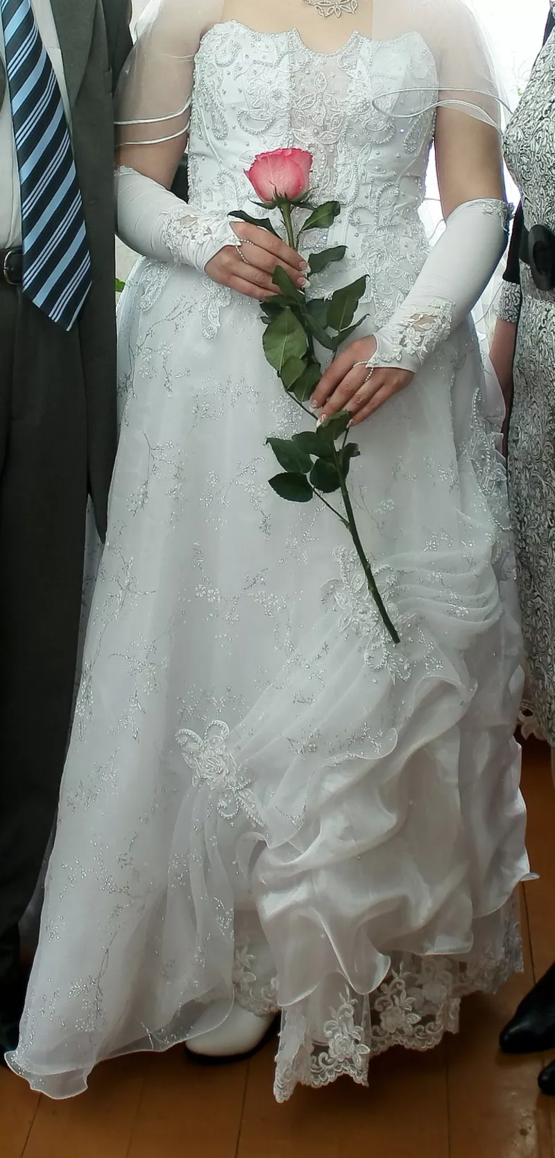 платье для невесты большого размера