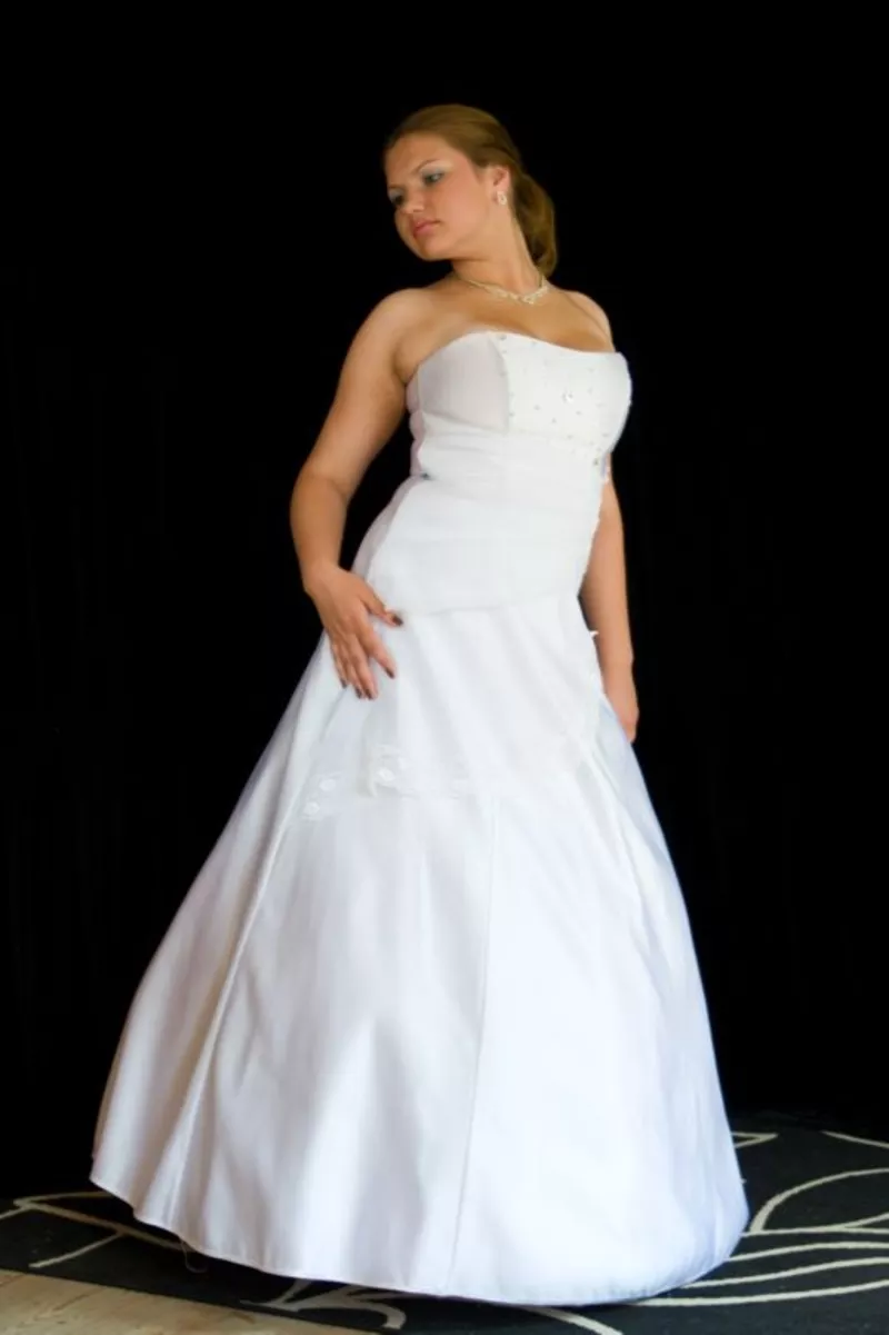 платье для невесты большого размера 22