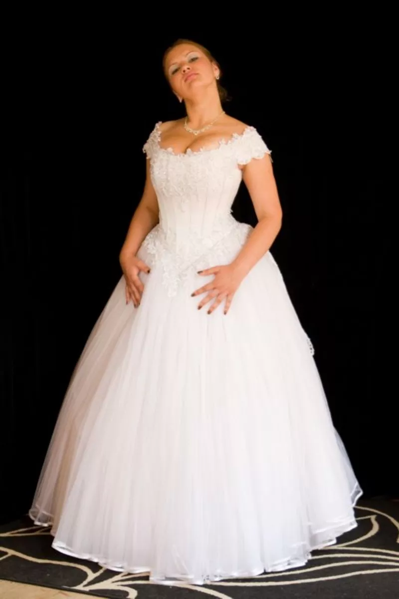 платье для невесты большого размера 24