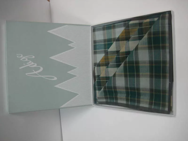Платки носовые для мужчин в подарочных упаковках 9