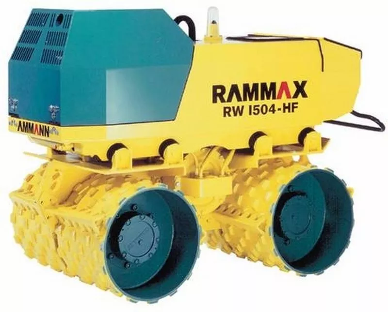 Траншейный каток в аренду RAMMAX RW 1504 (самоходный виброкаток 1, 5т)