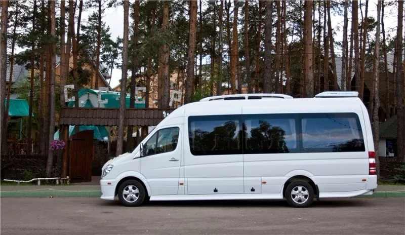 Пассажирские перевозки комфортабельными микроавтобусами,  Mercedes Spri