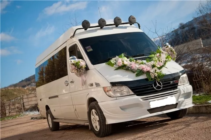Пассажирские перевозки комфортабельными микроавтобусами,  Mercedes Spri 2