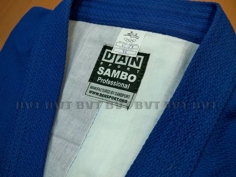 Куртка для борьбы самбо (самбовка) DANSPORT (лицензия ВФС и FIAS) 2