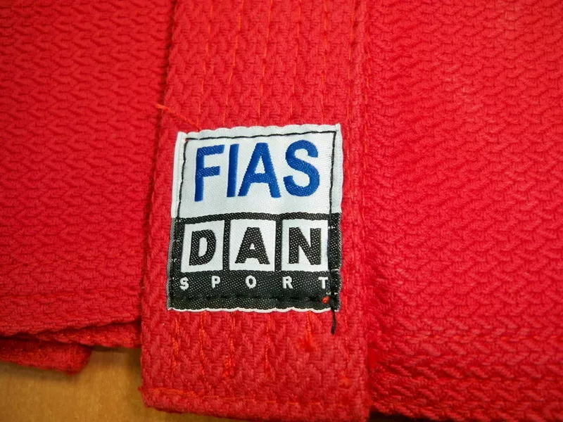 Куртка для борьбы самбо (самбовка) DANSPORT (лицензия ВФС и FIAS) 3